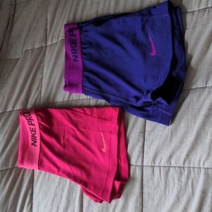 Nike pro shorts
